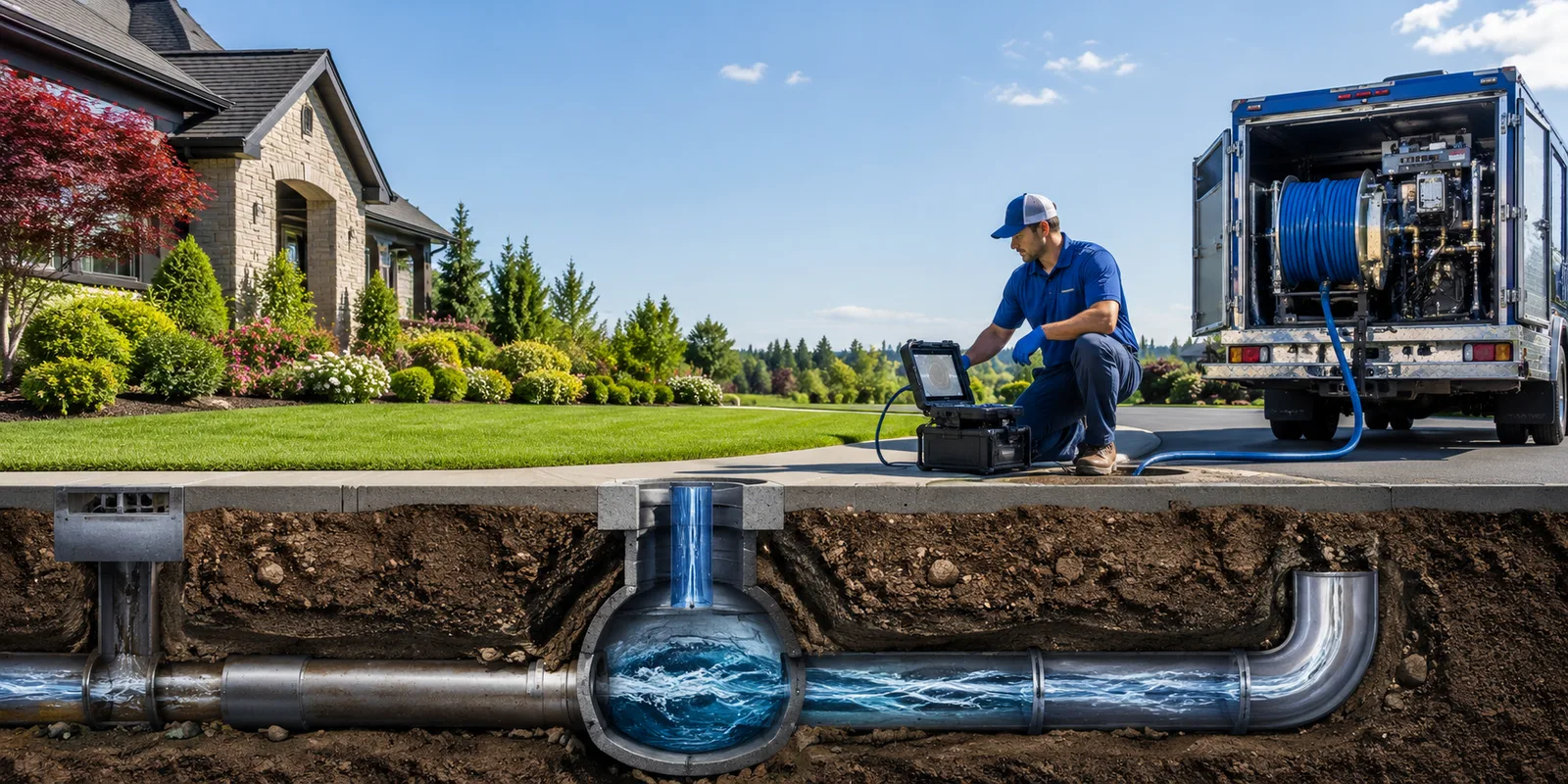 Drainage restoration information for Fountain City, WI